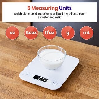 Foto 3 | Foto 3 | Báscula De Cocina Digital Etekcity, Mecánica, De Pesaje, Color Blanco - Venta Internacional.