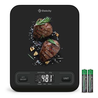Foto 1 | Foto 1 | Báscula De Cocina Digital Etekcity Con Pesaje Mecánico Negro - Venta Internacional.