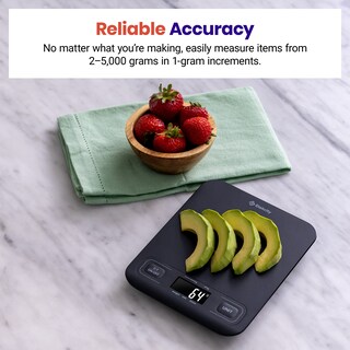 Foto 2 | Foto 2 | Báscula De Cocina Digital Etekcity Con Pesaje Mecánico Negro - Venta Internacional.