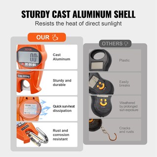 Foto 3 | Foto 3 | Báscula De Grúa Vevor Digital De 300 Kg/660 Libras Con Carcasa De Aluminio Fundido - Venta Internacional.