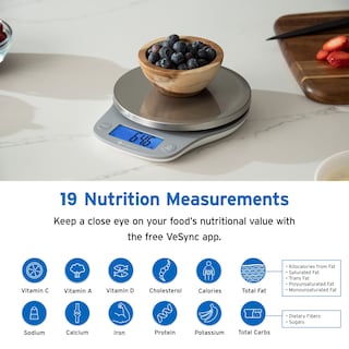 Foto 3 | Foto 3 | Báscula De Cocina Etekcity Nutrition Smart Food, 5 Kg, Bluetooth - Venta Internacional.