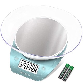 Foto 1 | Foto 1 | Báscula Digital Para Alimentos Etekcity, 0,1 G, Con Cuenco De 5 Kg/11 Libras, Color Azul Brillante - Venta Internacional.