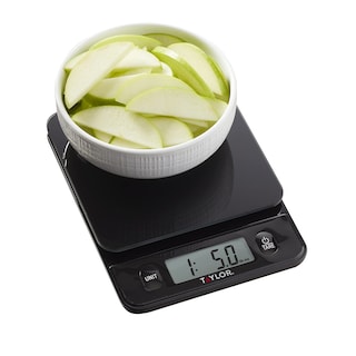 Foto 4 | Foto 4 | Báscula Taylor Con Tapa De Cristal Para Alimentos Capacidad De 5 Kg/11 Libras Color Negro - Venta Internacional.