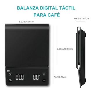Foto 2 | Foto 2 | Báscula Digital Usb Recargable Eo Safe Imports Esi-20666 Negro