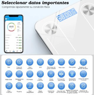 Foto 3 | Foto 3 | Xtellar Báscula Bluetooth Inteligente Con Bandas Elásticas De Ejercicio: Revoluciona Tu Bienestar Físico