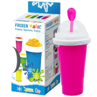Foto 1 | Foto 1 | Vaso para Hacer Granizados Frozen Magic con Tapas Y Pajitas color Rojo - Venta Internacional