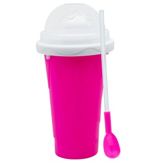 Foto 3 | Foto 3 | Vaso para Hacer Granizados Frozen Magic con Tapas Y Pajitas color Rojo - Venta Internacional