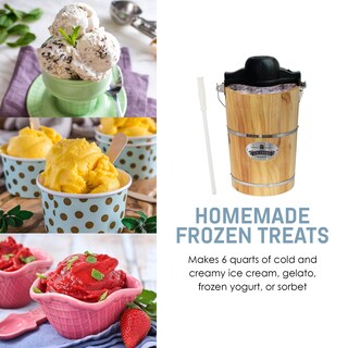 Foto 4 | Foto 4 | Máquina para Hacer Helados Elite Gourmet Old Fashioned - Venta Internacional