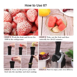 Foto 7 | Foto 7 | Mini Máquina Para Hacer Helados Portátil, Hecha A Mano, Para Hacer Sorbete De 50 Ml - Venta Internacional.