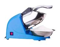 Maquina Hielo Rasuradora Triturador Hielo Raspados Nieve Azul /plata