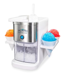 Foto 1 | Foto 1 | Máquina De Hielo Raspado Nostalgia White Con Capacidad De 64 Oz - Venta Internacional.