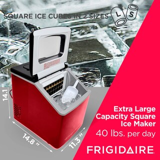 Foto 2 | Foto 2 | La Máquina De Hielo Frigidaire Efic452-ssred Xl Produce Acero Inoxidable De 18 Kg/día - Venta Internacional.