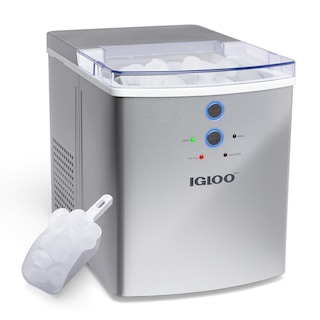 Foto 1 | Foto 1 | Máquina De Hielo De Sobremesa Igloo Eléctrica Automática De 15 Kg, Color Plateado - Venta Internacional.