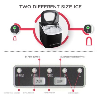 Foto 3 | Foto 3 | Máquina de Hielo Frigidaire Negra - Venta Internacional