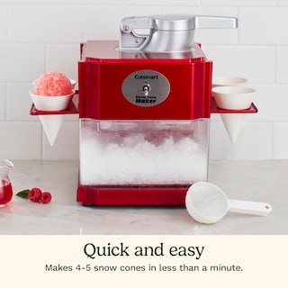 Foto 2 | Foto 2 | Máquina De Conos De Nieve Cuisinart Scm-10p1 Hace 5 Conos Rojos - Venta Internacional.
