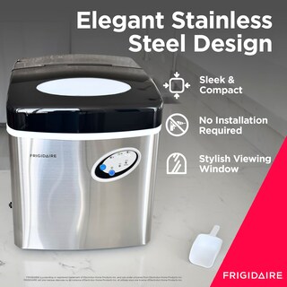 Foto 3 | Foto 3 | Máquina De Hielo Frigidaire Efic115 De Acero Inoxidable, 22 Kg Por Día - Venta Internacional.