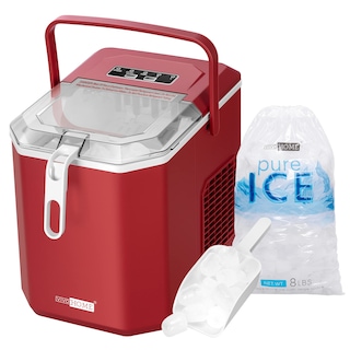 Foto 1 | Foto 1 | Máquina Para Hacer Cubitos De Hielo Vivohome, Eléctrica, Portátil, 26.5 Libras/día, Roja - Venta Internacional.