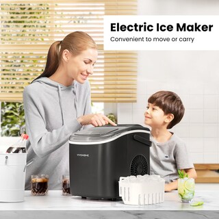 Foto 2 | Foto 2 | Máquina De Hielo Vivohome Para Encimera, 12 Kg/día, 9 Cubitos De Hielo, 6 Minutos - Venta Internacional.