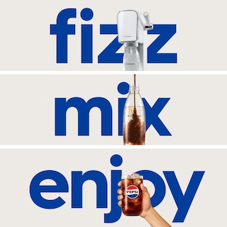 Foto 2 | Foto 2 | Máquina Para Hacer Agua Con Gas Sodastream Art Con Cilindro De Co2 Y Botellas - Venta Internacional.