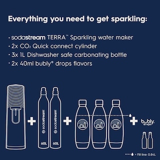 Foto 3 | Foto 3 | Máquina Para Hacer Agua Con Gas Sodastream Terra Con Co2 Y Botellas - Venta Internacional