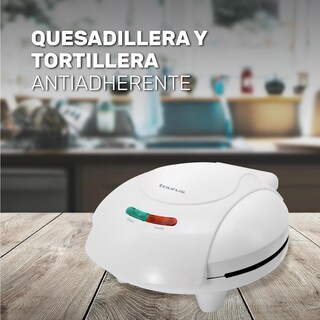 Foto 2 | Foto 2 | Quesadillera Osiris 2000 de Taurus color Blanco con Placas Antiadherentes Indicadores Luminosos
