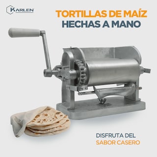 Foto 4 | Foto 4 | Maquina Manual para Tortillas de Maíz Karlen 004SM Plateado