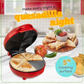 Foto 2 | Foto 2 | Quesadilla Maker Nostalgia Taco Tuesday, 6 Cuñas, Color Rojo - Venta Internacional.