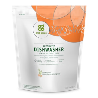Foto 1 | Foto 1 | Detergente Para Lavavajillas En Cápsulas Grab Green, 60 Unidades, Mandarina - Venta Internacional.