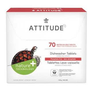 Foto 1 | Foto 1 | Cápsulas Para Lavavajillas Attitude, De Origen Natural, 70 Comprimidos - Venta Internacional.