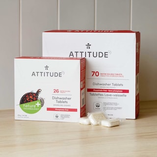 Foto 2 | Foto 2 | Cápsulas Para Lavavajillas Attitude, De Origen Natural, 70 Comprimidos - Venta Internacional.