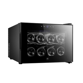 Foto 1 | Foto 1 | Cava Enfriadora de Vinos Horizontal Avera EV8B Negra para 8 Botellas
