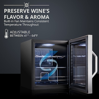 Foto 2 | Foto 2 | Refrigerador De Vino Ivation Para 12 Botellas Con Cierre, 41l-18l - Venta Internacional.