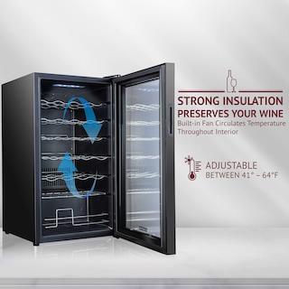 Foto 4 | Foto 4 | Refrigerador De Vino Schmecke Para 34 Botellas Con Cierre, 41l-18l - Venta Internacional.