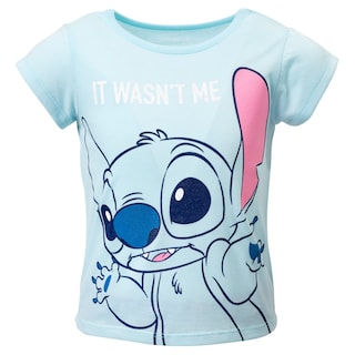 Foto 6 | Foto 6 | Set De Ropa Disney Lilo & Stitch Para Niñas Pequeñas De 5 Años, Azul - Venta Internacional.