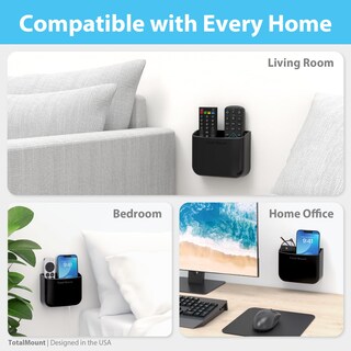 Foto 6 | Foto 6 | Soporte De Mando A Distancia Totalmount Sin Orificios Para 2 O 3 Mandos A Distancia  Color Negro - Venta Internacional.