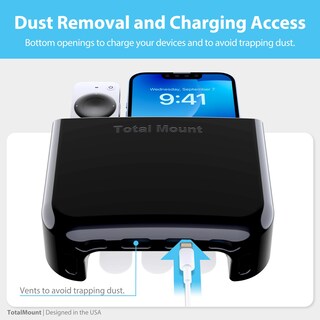 Foto 7 | Foto 7 | Soporte De Mando A Distancia Totalmount Sin Orificios Para 2 O 3 Mandos A Distancia  Color Negro - Venta Internacional.