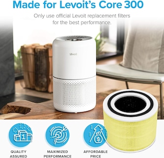 Foto 3 | Foto 3 | Filtro De Repuesto Para Purificador De Aire Levoit Core 300, 1 Paquete - Venta Internacional.
