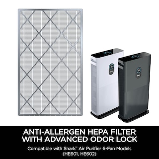 Foto 3 | Foto 3 | Purificador de Aire Shark He6fkpet Filtro Hepa Antialérgico Blanco - Venta Internacional