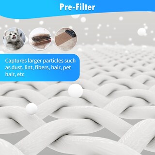 Foto 6 | Foto 6 | Filtro Purificador De Aire Derblue Compatible Con Shark Hp100/hp102 - Venta Internacional.