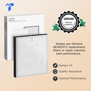 Foto 3 | Foto 3 | Filtro De Repuesto Para Purificador De Aire Morento Hy4866, Paquete De 2 - Venta Internacional.