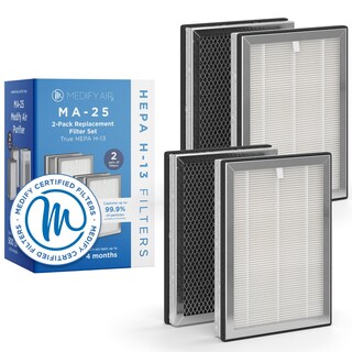 Foto 1 | Foto 1 | Filtro De Repuesto Medify Air Ma-25 Para Alérgenos, Paquete De 2 - Venta Internacional.