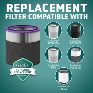 Foto 3 | Foto 3 | Purificador De Aire Germguardian Flt151pt Filter V Para Ac3000w Negro - Venta Internacional.