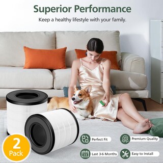 Foto 7 | Foto 7 | Filtro De Repuesto Para Purificador De Aire Isinlive Pu-p05/ac201b, Paquete De 2 - Venta Internacional.