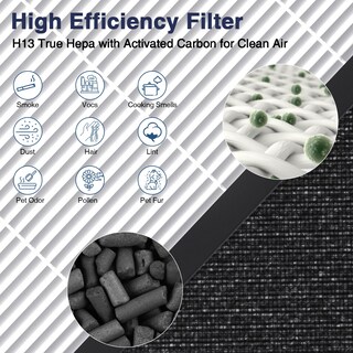Foto 4 | Foto 4 | Filtro Purificador De Aire Cabiclean Hap602 De Repuesto, Paquete De 2 - Venta Internacional.