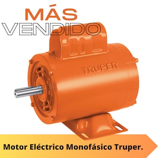 Foto 2 | Foto 2 | Motor Eléctrico Monofasico Alta 1 Hp De 3450rpm Truper Uso Continuo General