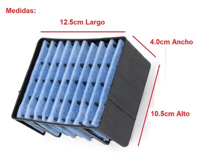 Foto 3 | Foto 3 | Paquete de 2 Filtros de Repuesto para Enfriador Personal Portátil 4cm