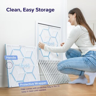 Foto 7 | Foto 7 | Filtro De Aire Levoit Merv 11 Para Hogar Ac Hvac 16x25x1, Paquete De 2 - Venta Internacional.