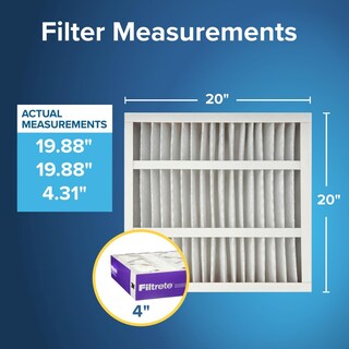 Foto 2 | Foto 2 | Filtro De Aire Filtrete 20x20x4 Mpr 1550 Merv 12, Paquete De 2 - Venta Internacional.