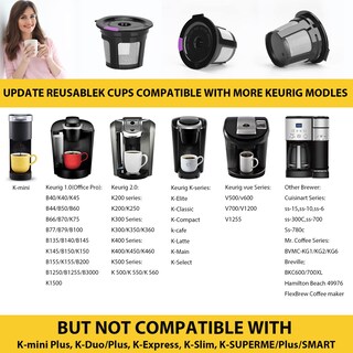 Foto 2 | Foto 2 | Filtro De Café Recargable Reutilizable K Cups Maxrona, Paquete De 6 - Venta Internacional.