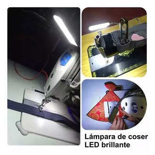 Foto 2 | Foto 2 | Lámpara de Luz Magnétic para Maquina de Coser Eo Safe Imports Esi-14699 Blanca 2 piezas